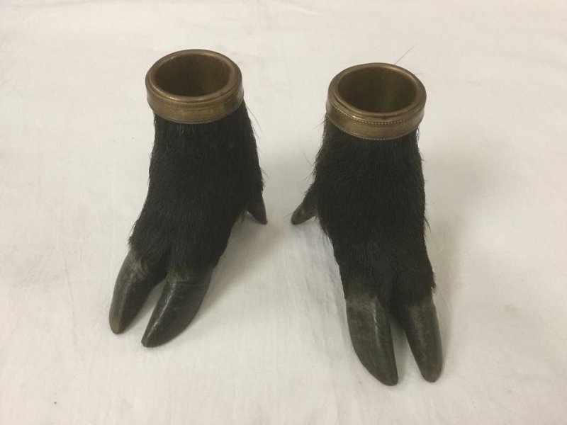 Boars Hoof Candle Stick Holders (each)